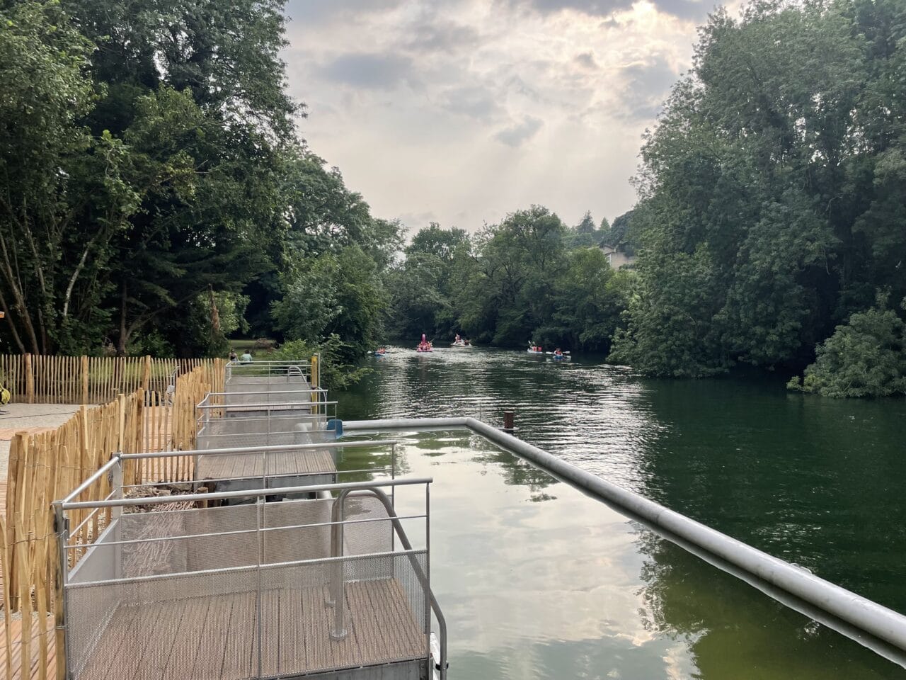 Création d'une piscine tout en Inox. Ville de Poitiers (86)