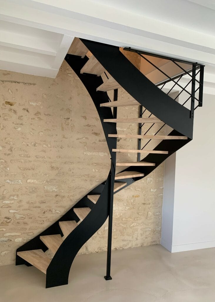 Escalier balancé