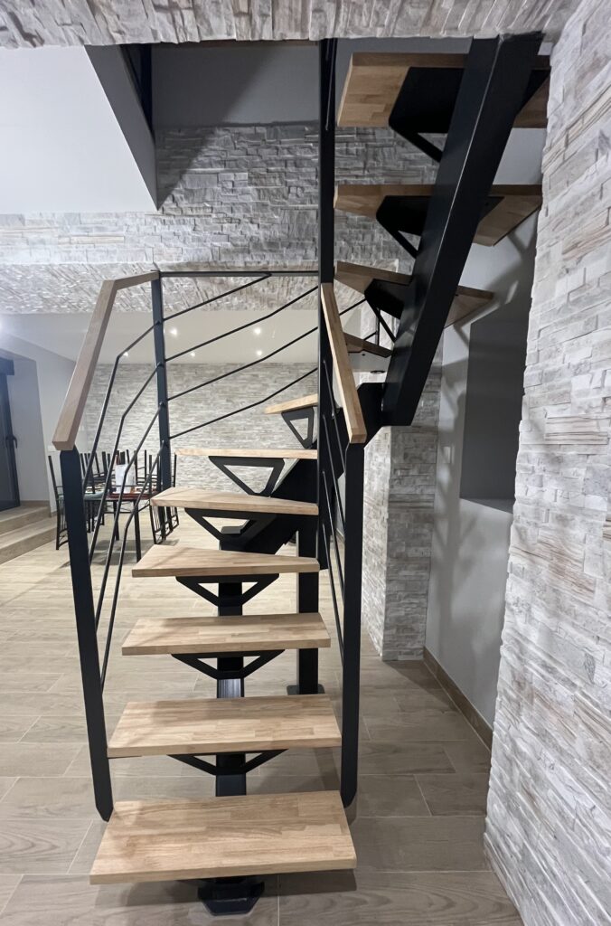 escalier balancé